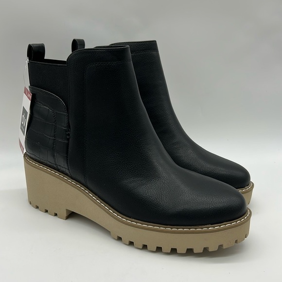 2515- dv by Dolce Vita Rancher Chelsea Boots Black Size 10 NWT - Picture 2 of 12
